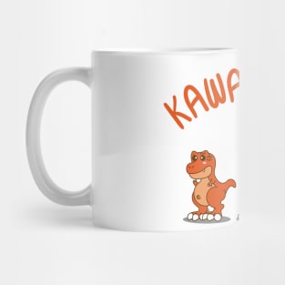 Kawaii King Tyrannosaurus Rex Dinosaur Mug